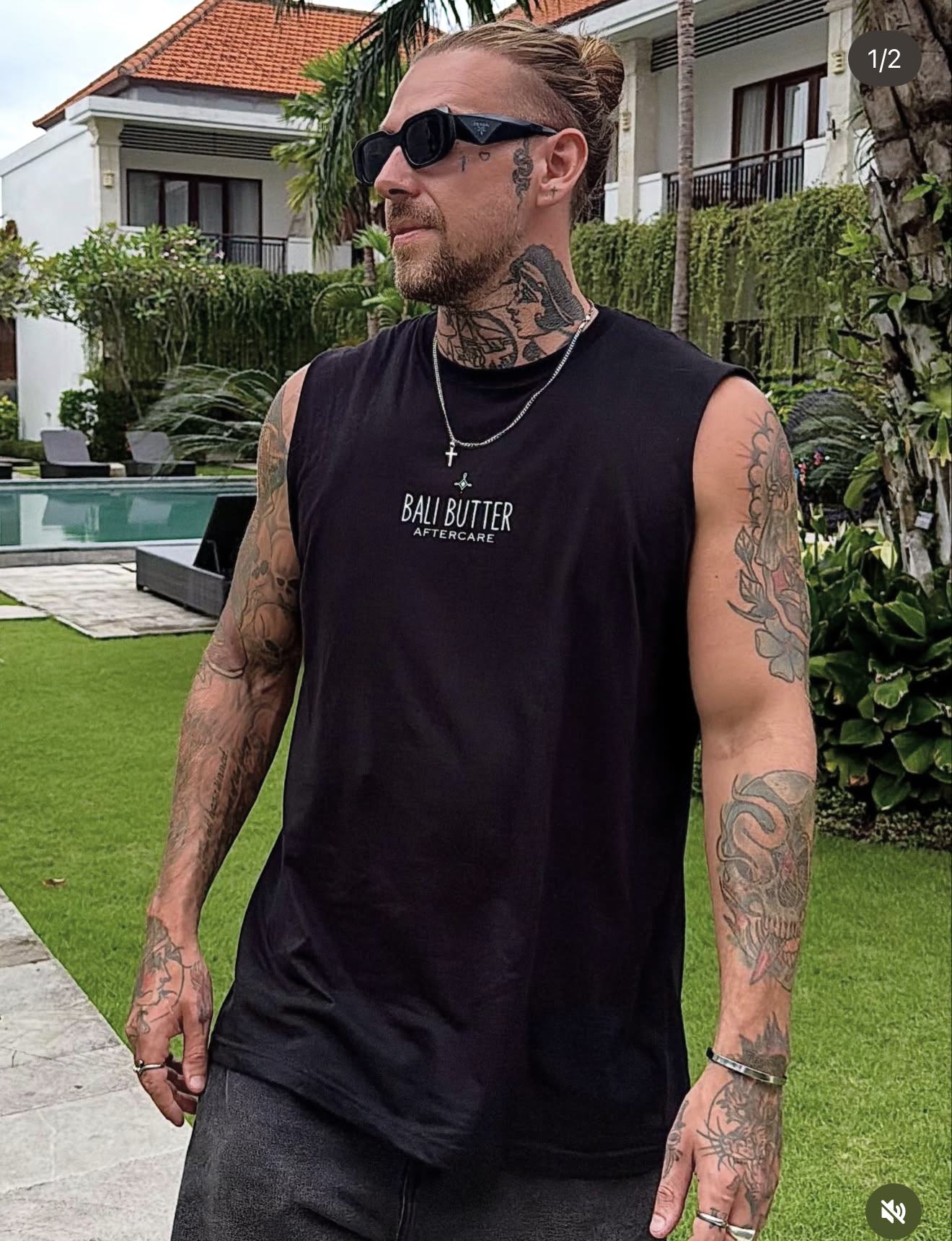 Jamie, tattoo artist and founder of Bali Butter